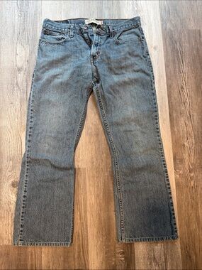 Levi's Men's Light Blue Bootcut Jeans